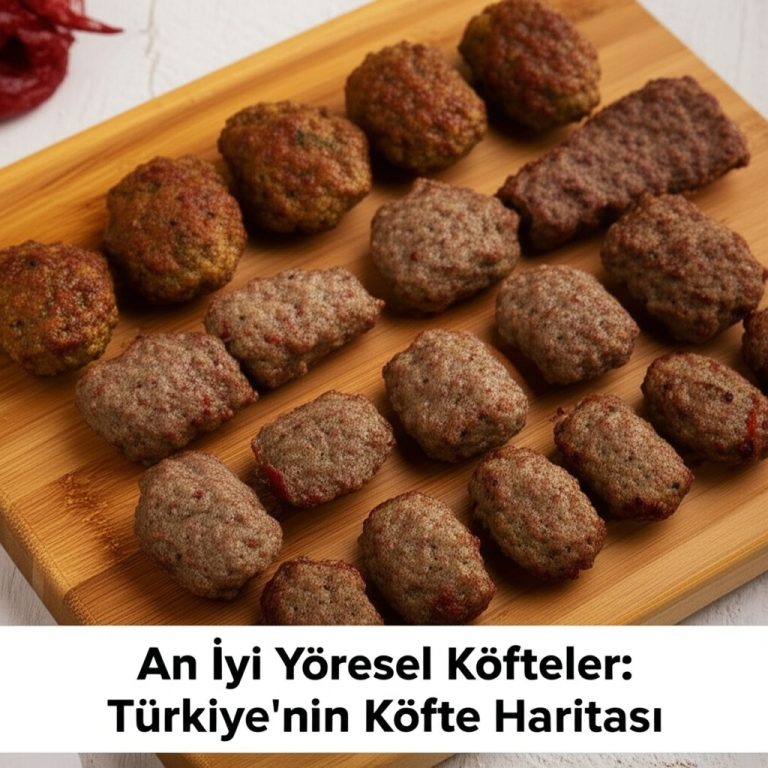 En İyi Yöresel Köfteler: Türkiye’nin Köfte Haritası