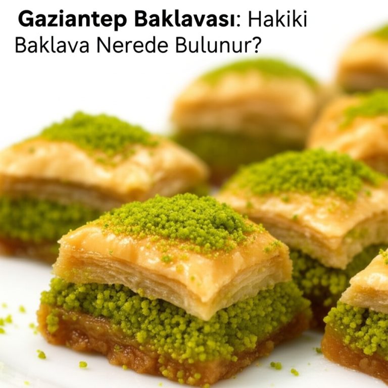 Gaziantep Baklavası: Hakiki Baklava Nerede Bulunur?