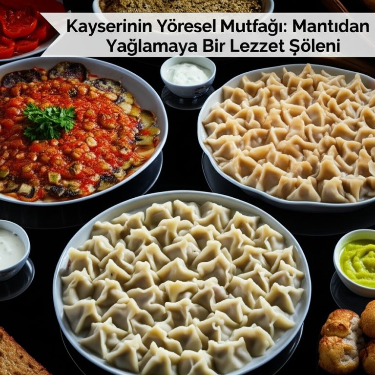 Kayseri’nin Yöresel Mutfağı: Mantıdan Yağlamaya Bir Lezzet Şöleni