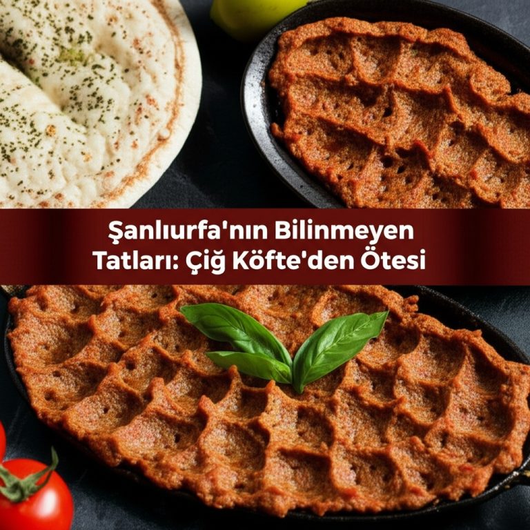 Şanlıurfa’nın Bilinmeyen Tatları: Çiğ Köfte’den Ötesi