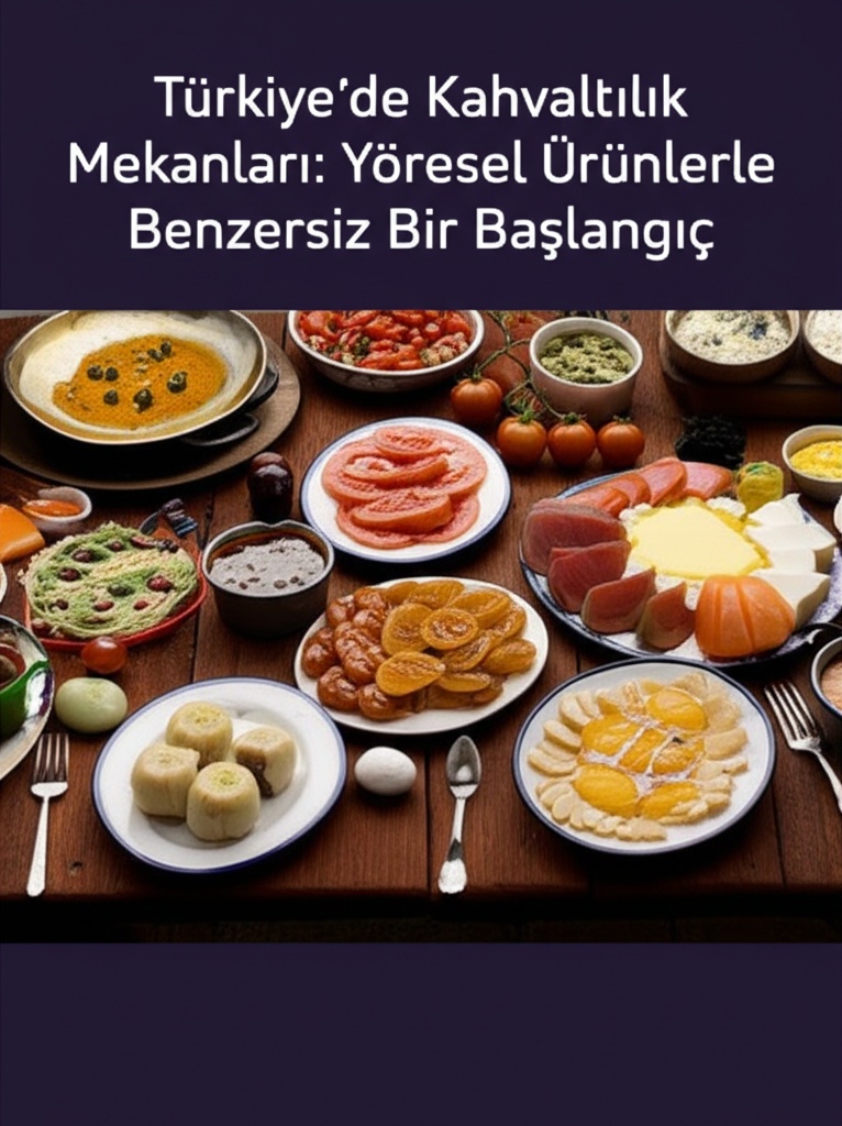 Türkiye’de Kahvaltılık Mekanları: Yöresel Ürünlerle Benzersiz Bir Başlangıç