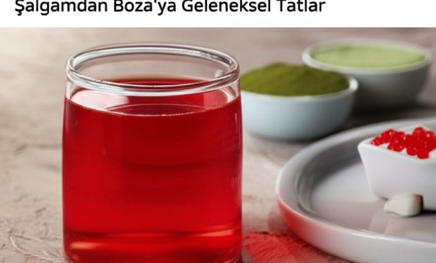 Türkiye’nin Yerel İçecekleri: Şalgamdan Boza’ya Geleneksel Tatlar