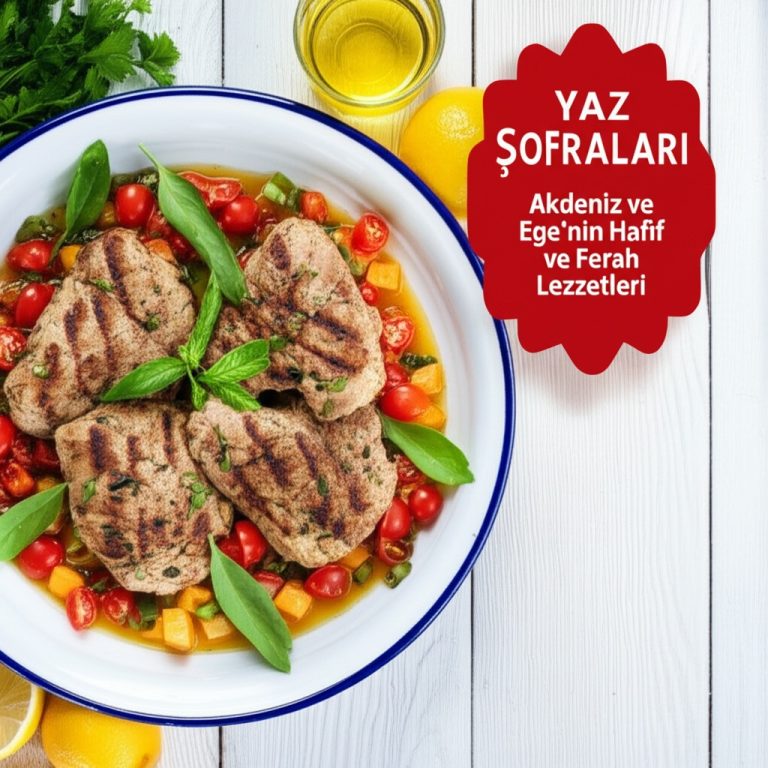 Yaz Sofraları: Akdeniz ve Ege’nin Hafif ve Ferah Lezzetleri